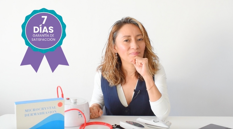 Garantia del curso Aparatología Esencial de EDUEM para aprender electroestimulación y aparatología.