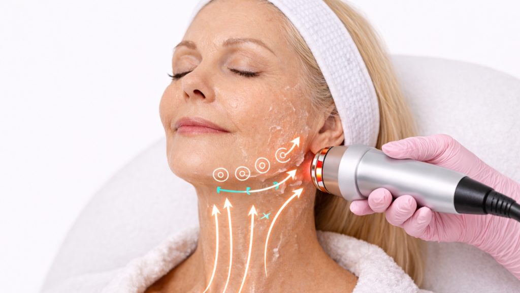 Radiofrecuencia facial para definir el óvalo del rostro y mejorar la firmeza de la piel