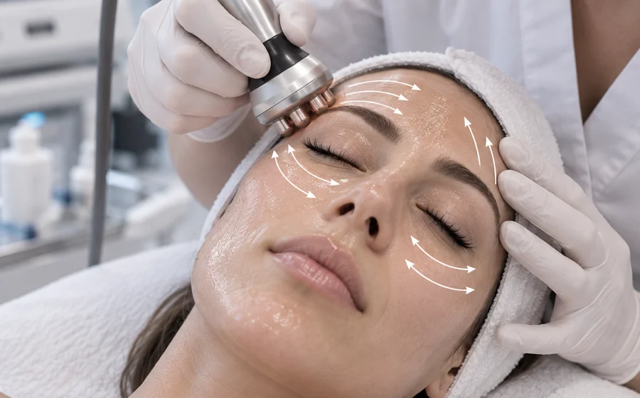 Aparatología estética usada en radiofrecuencia facial