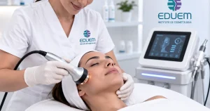 Efecto lifting radiofrecuencia rostro